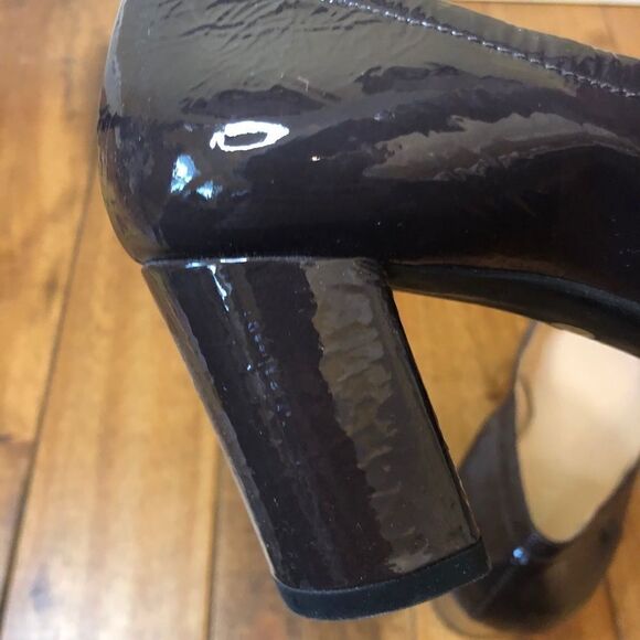 AUTH PRADA heels Patent Leather sz 37.5 - Picture 8 of 13